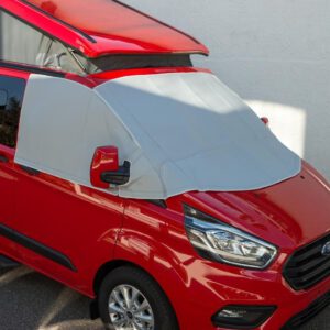 Thermoschutz außen Fahrerhaus mit Seitenfenster Ford Transit, Tourneo Custom ab 2014 - Premium 8mm